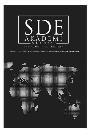 SDE Akademi Dergisi Cilt 1, Sayı 1, Ocak-Nisan 2021